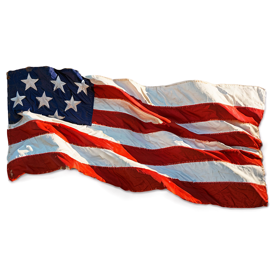 Weathered Flag Png 06282024 PNG image