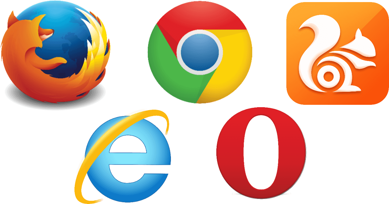 Web Browser Icons Collection PNG image
