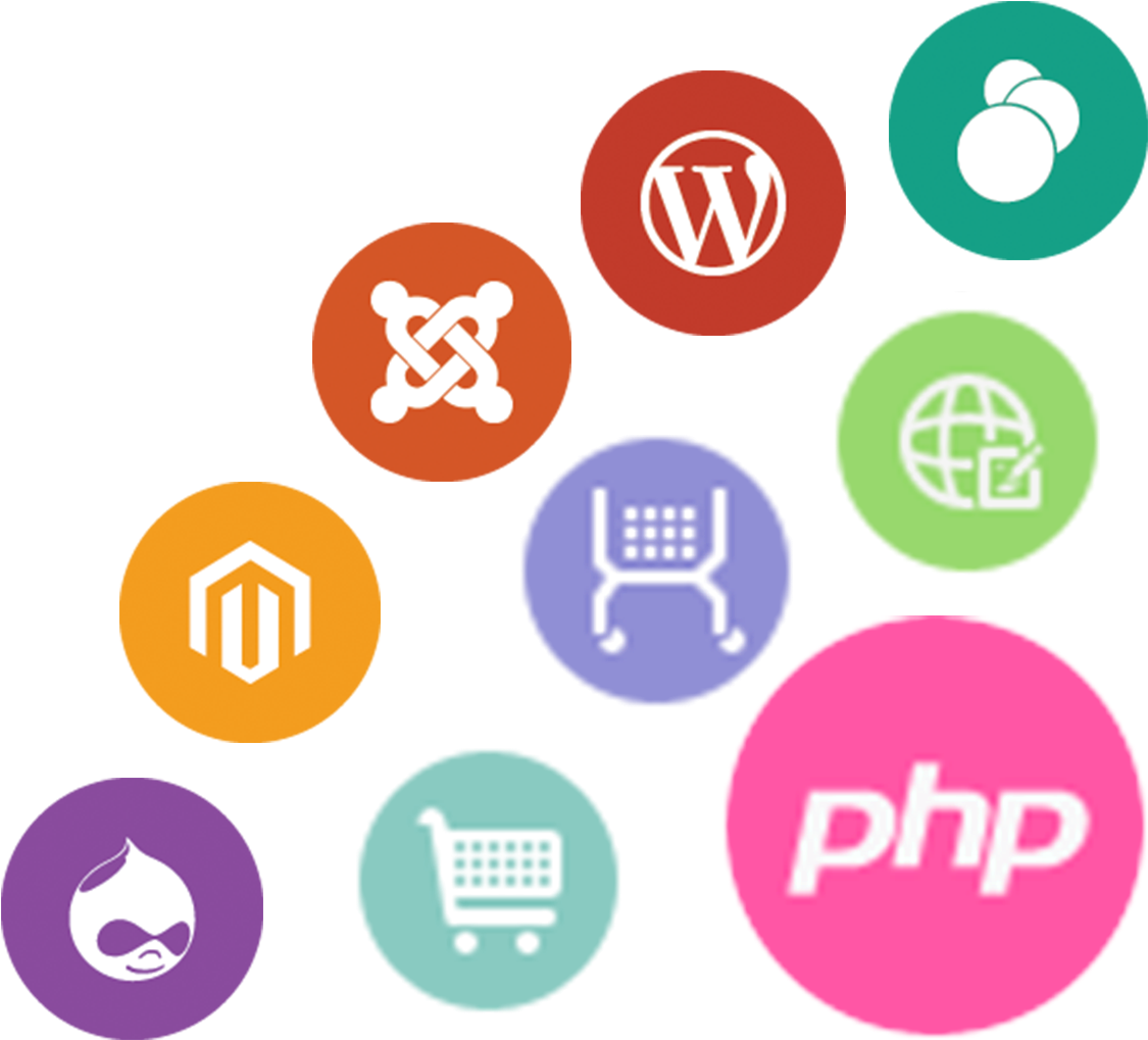 Web Development Icons Collection PNG image