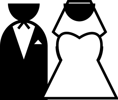 Wedding Attire Icon Set PNG image