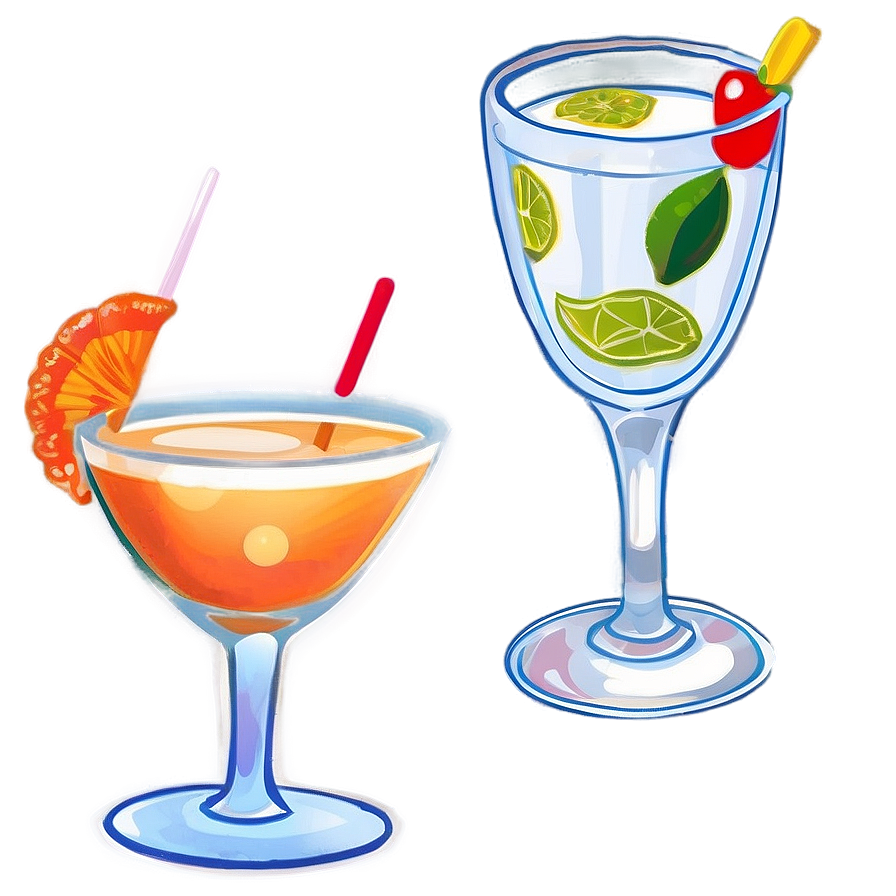 Wedding Cocktails Png 12 PNG image