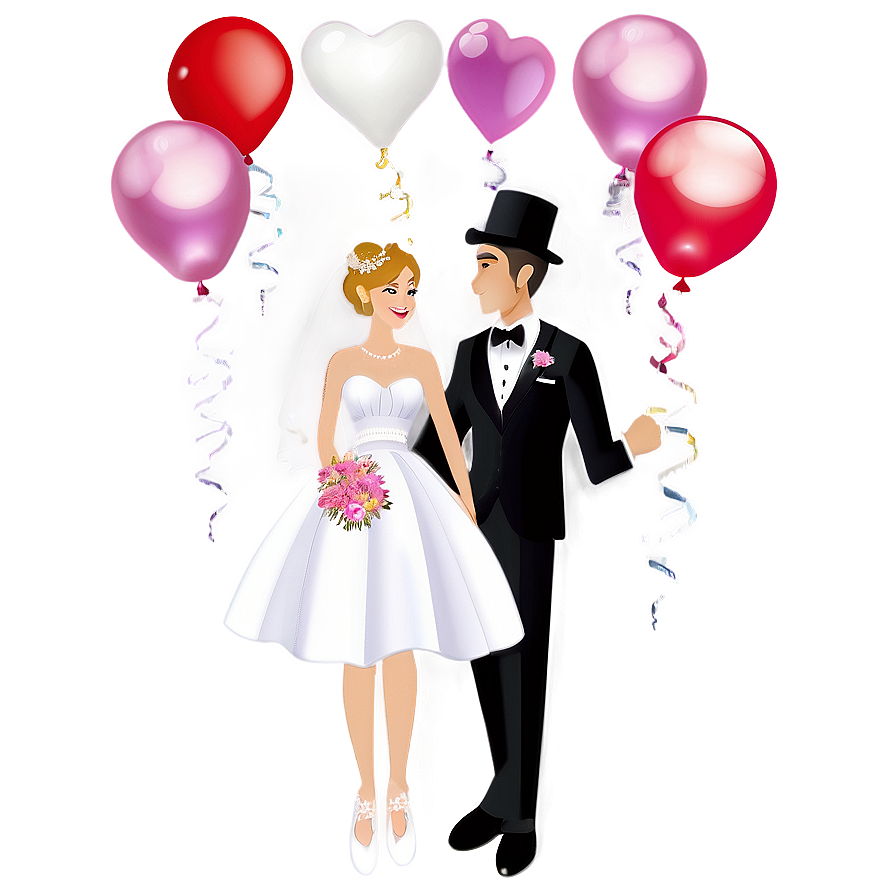 Wedding Day Balloon Png Pxg21 PNG image