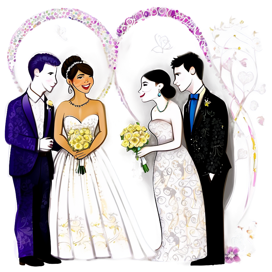 Wedding Doodle Png Yer PNG image