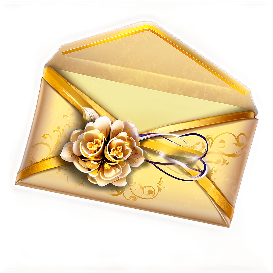 Wedding Envelope Png 05252024 PNG image