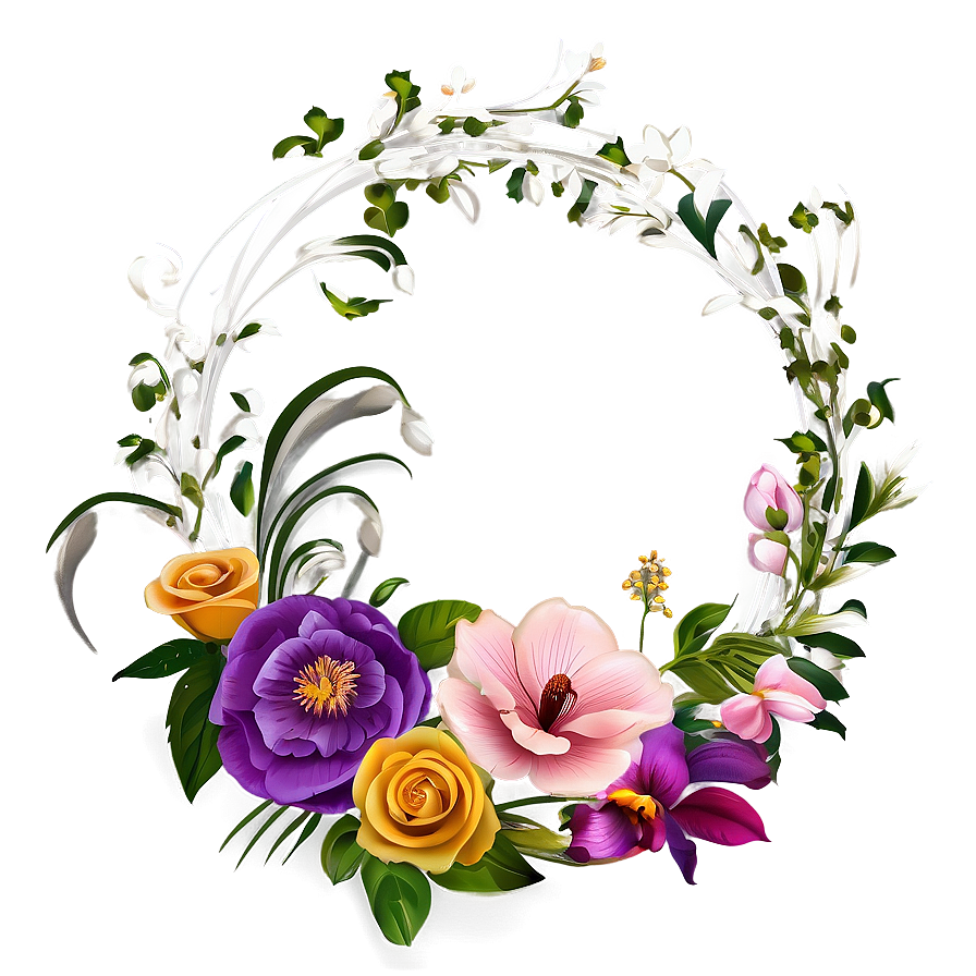 Wedding Floral Decoration Png Xvm PNG image