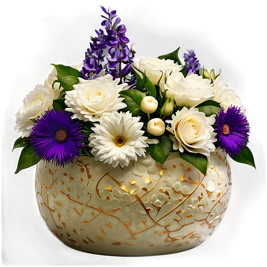 Wedding Flower Vase Png 06122024 PNG image