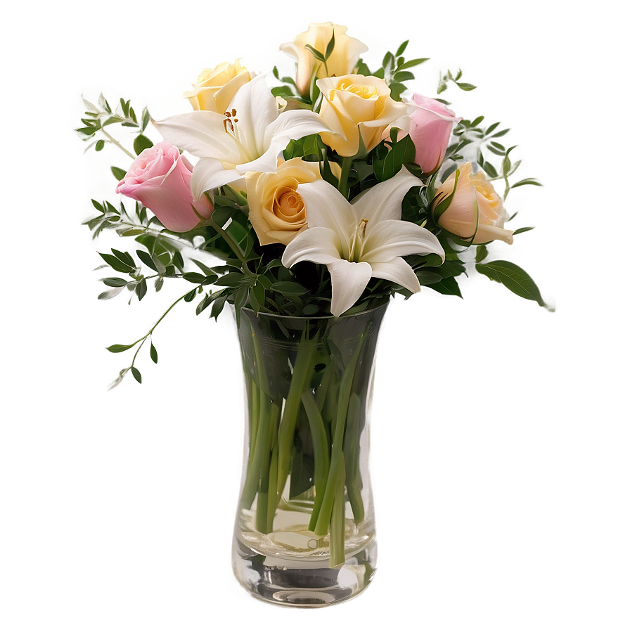 Wedding Flowers In Vase Png Ngw36 PNG image