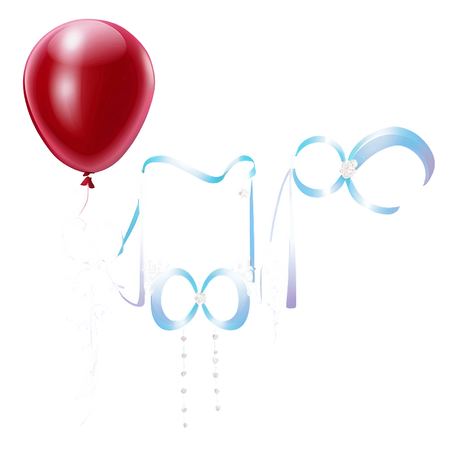 Wedding Red Balloons Png 37 PNG image