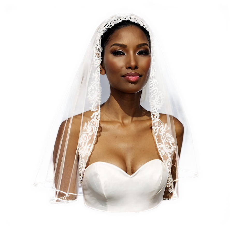 Wedding Veil C PNG image