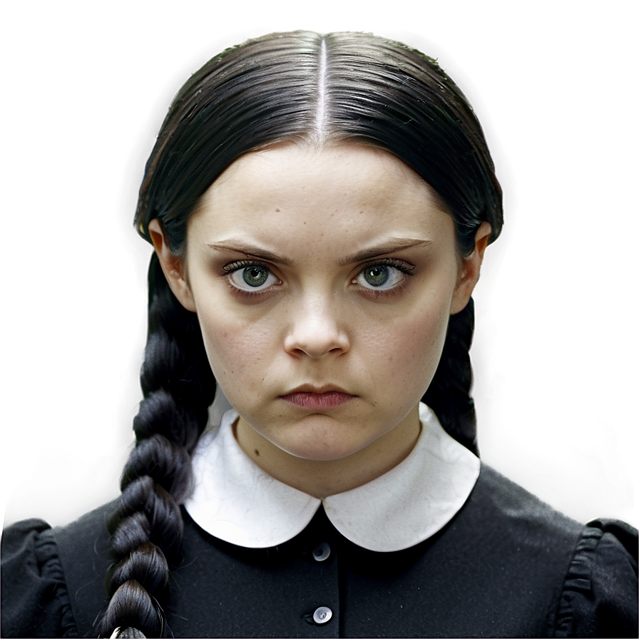 Wednesday Addams In The Woods Png 90 PNG image