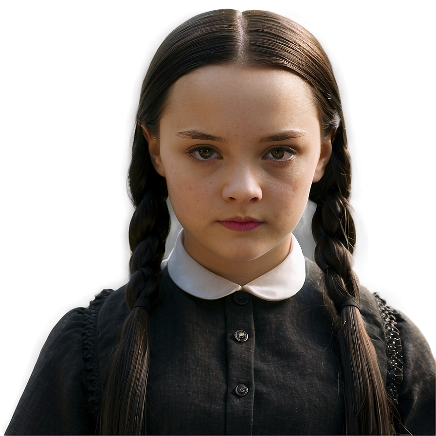 Wednesday Addams Smirk Png 9 PNG image