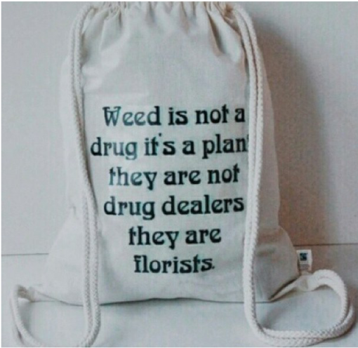 Weed Florists Statement Bag PNG image