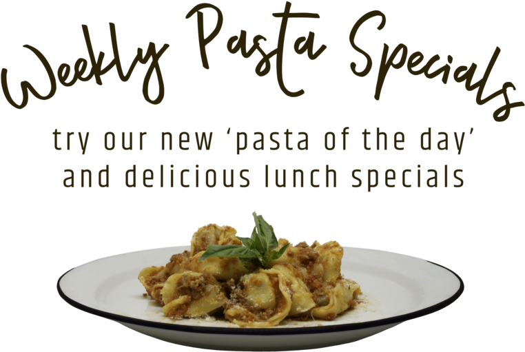 Weekly Pasta Specials Advertisement PNG image