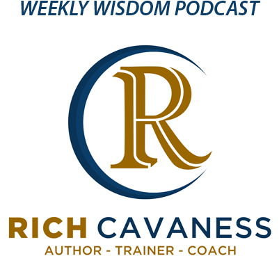 Weekly Wisdom Podcast Rich Cavaness Logo PNG image