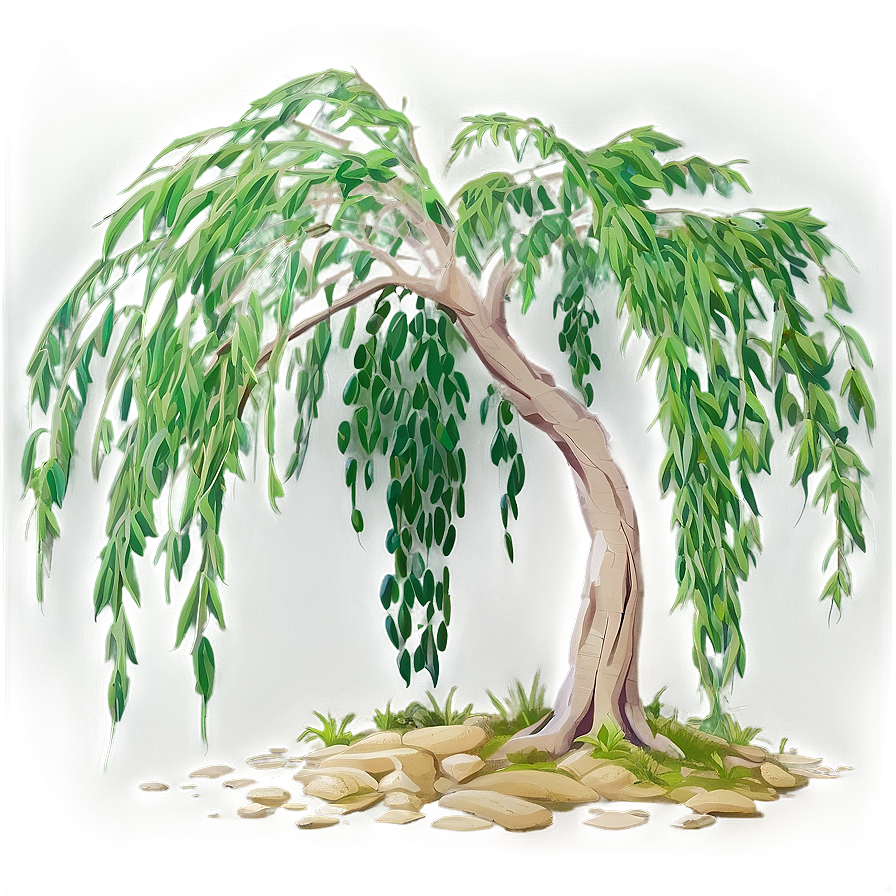 Weeping Willow Tree Branch Png 05252024 PNG image