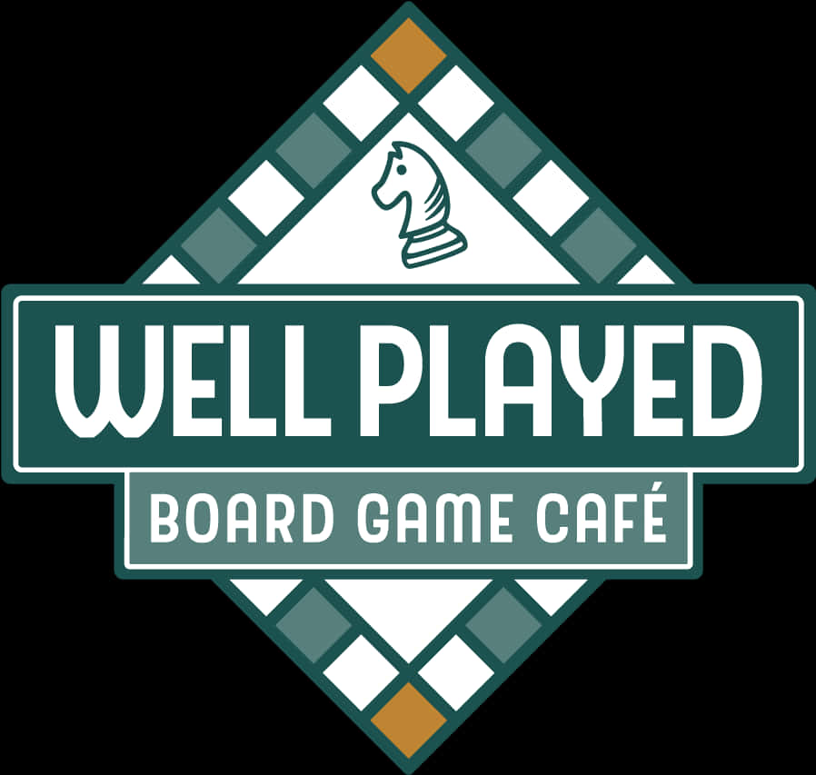 Well Played Board Game Cafe Logo PNG image