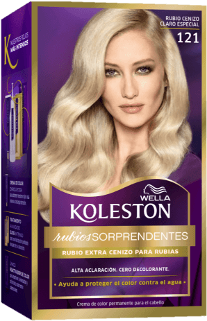 Wella Koleston Blonde Hair Dye Box PNG image