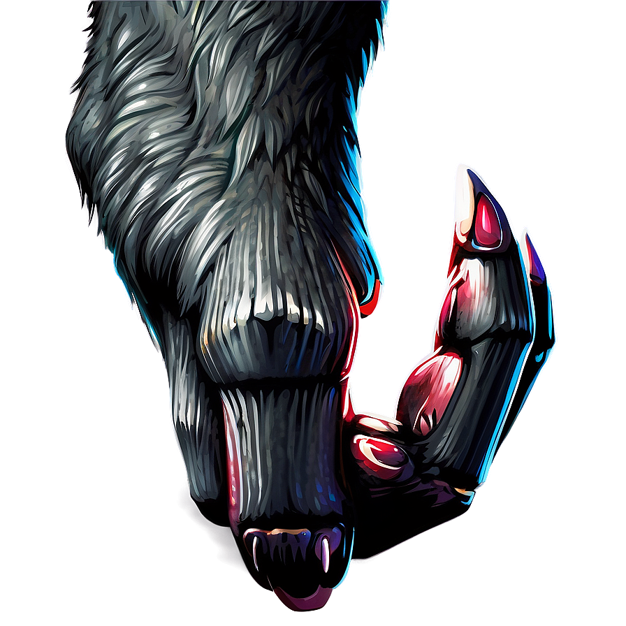 Werewolf Claws Art Png 96 PNG image