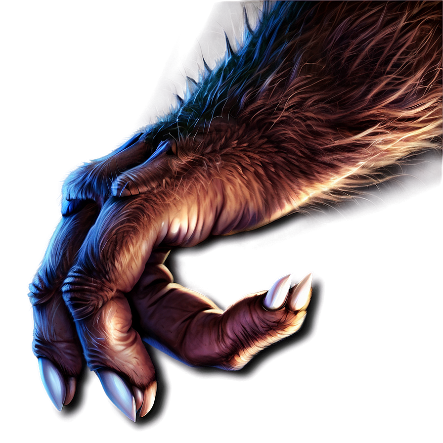 Werewolf Claws Art Png Mxt PNG image