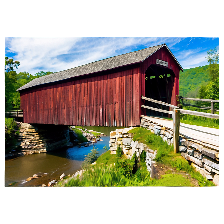 West Virginia Covered Bridges Png 76 PNG image