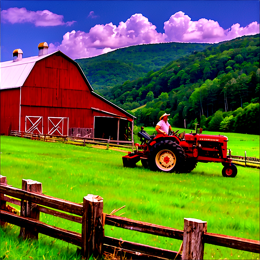 West Virginia Farm Life Png Qib PNG image