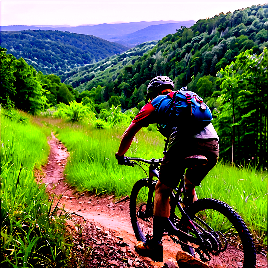 West Virginia Mountain Biking Trails Png 8 PNG image