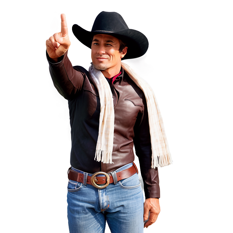 Western Cowboy Png Sro PNG image