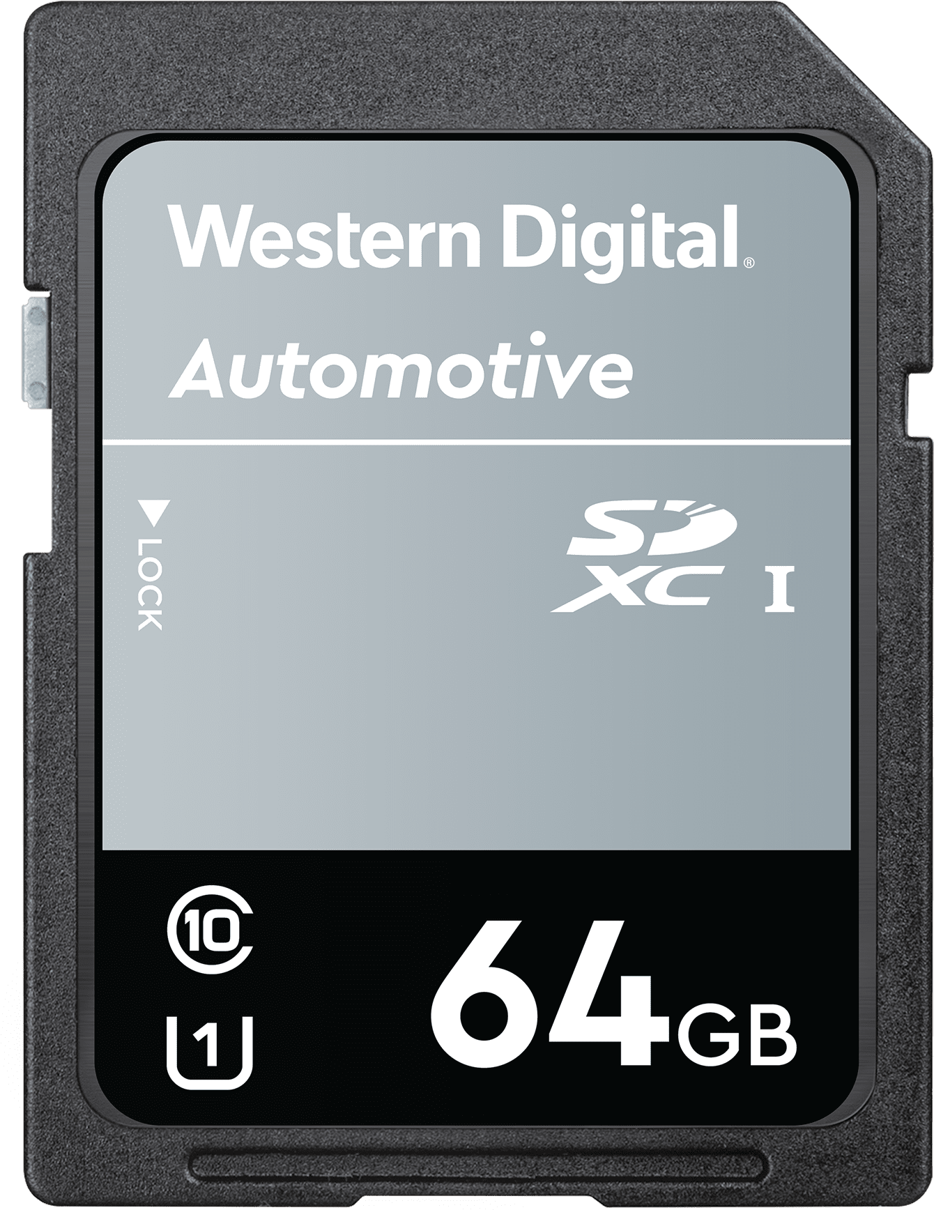 Western Digital Automotive S D X C64 G B Card PNG image