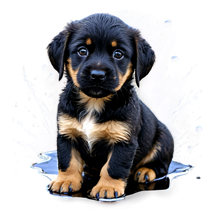 Wet Puppy Png Vuo1 PNG image