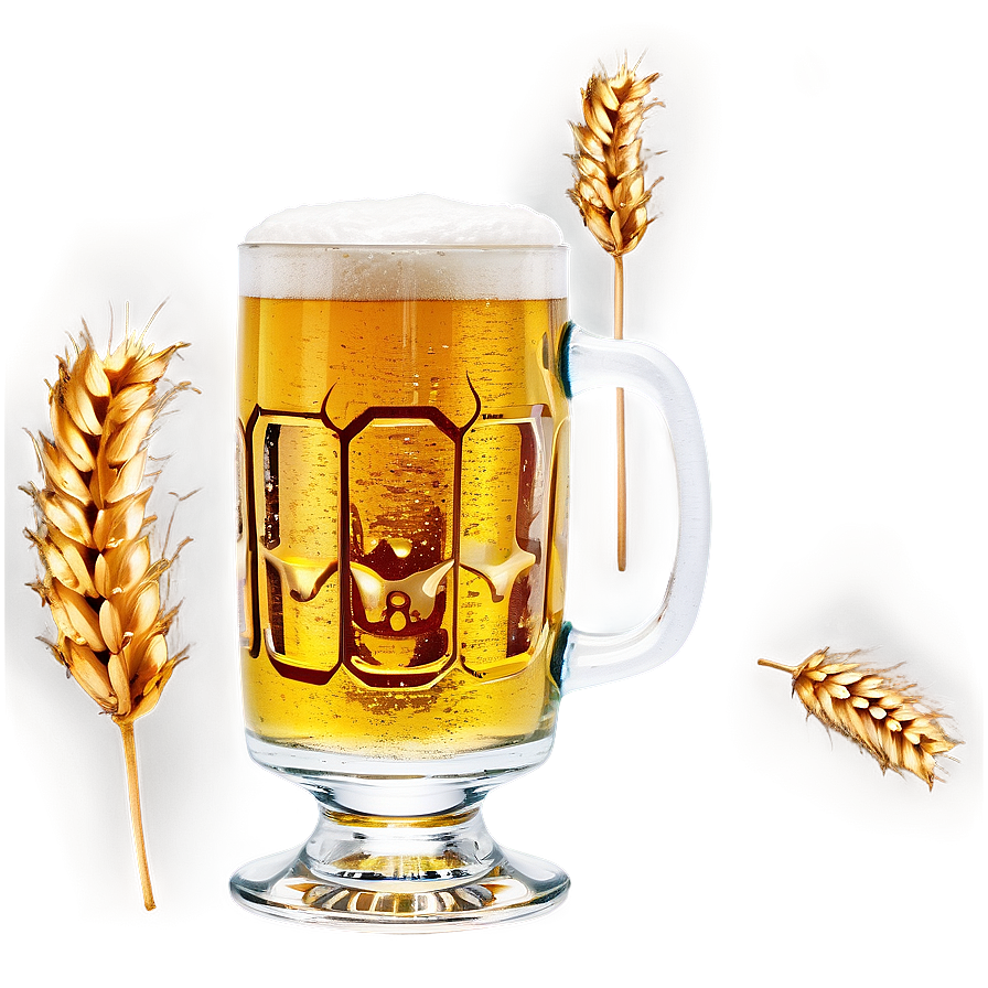 Wheat Beer Glass Png 05032024 PNG image