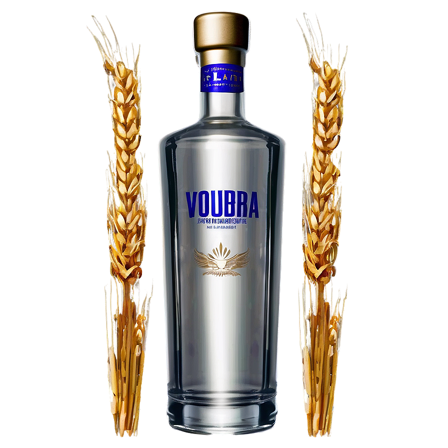 Wheat Grain Vodka Png Fef PNG image