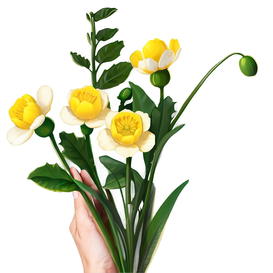 Whimsical Buttercup Png Vun PNG image