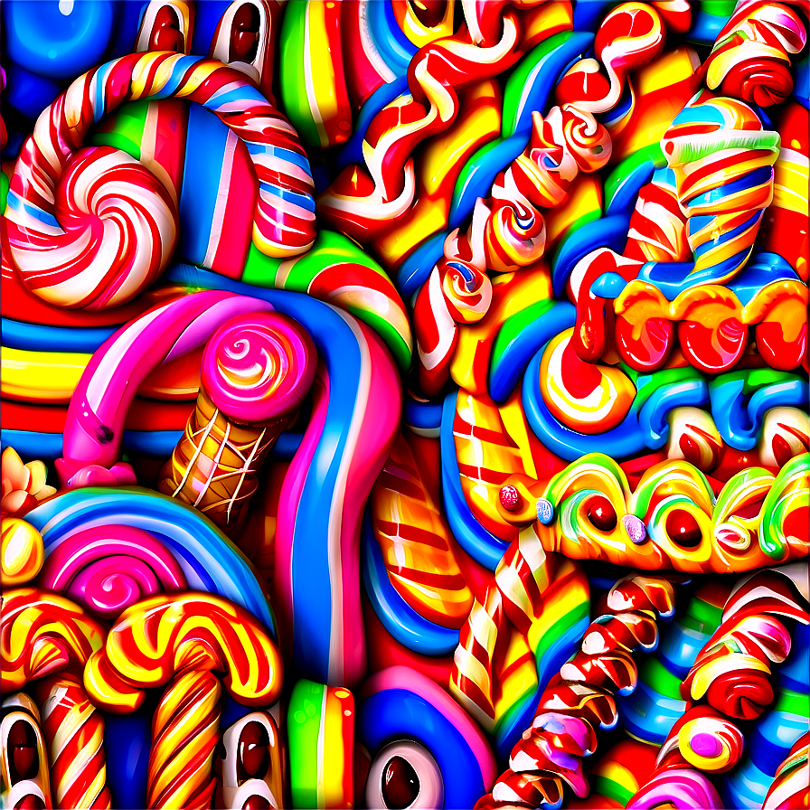 Whimsical Candyland Background Png 7 PNG image