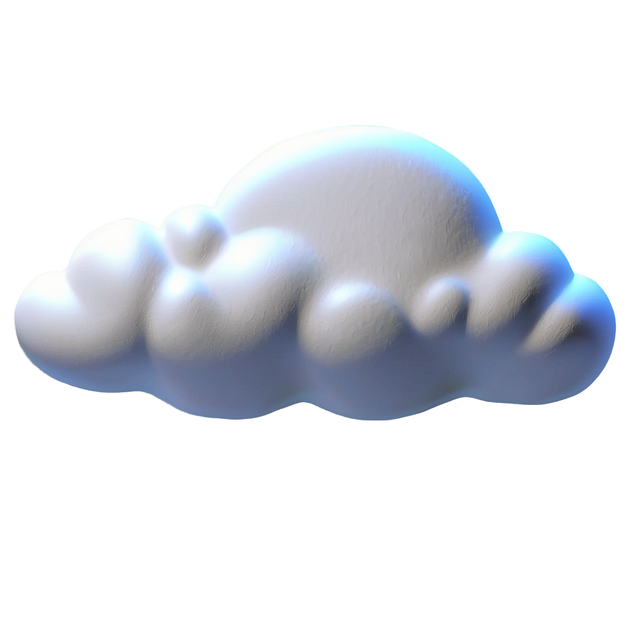 Whimsical Cloud Art Png 7 PNG image