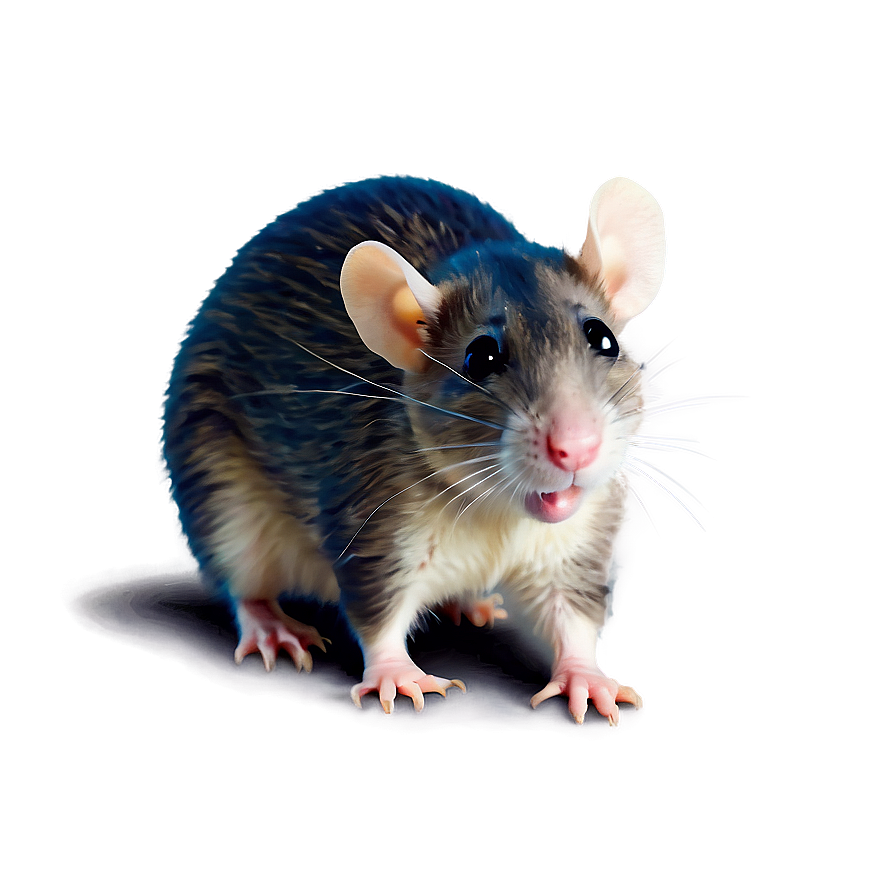 Whimsical Cute Rat Png 46 PNG image