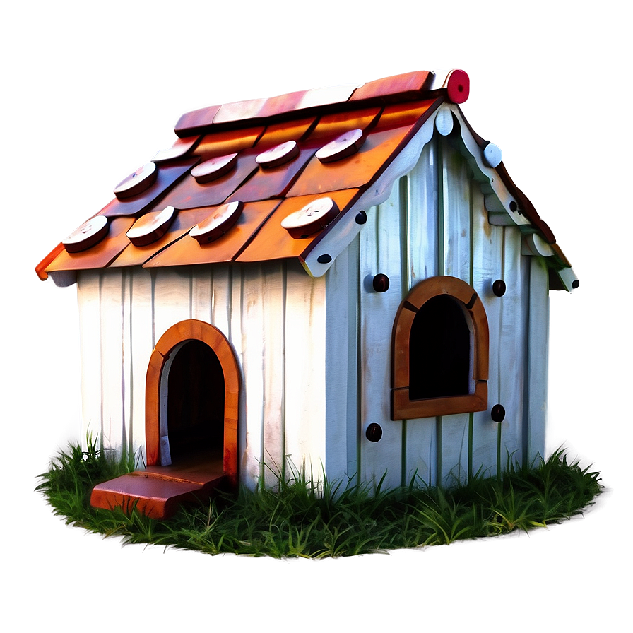 Whimsical Dog House Png Bbh41 PNG image