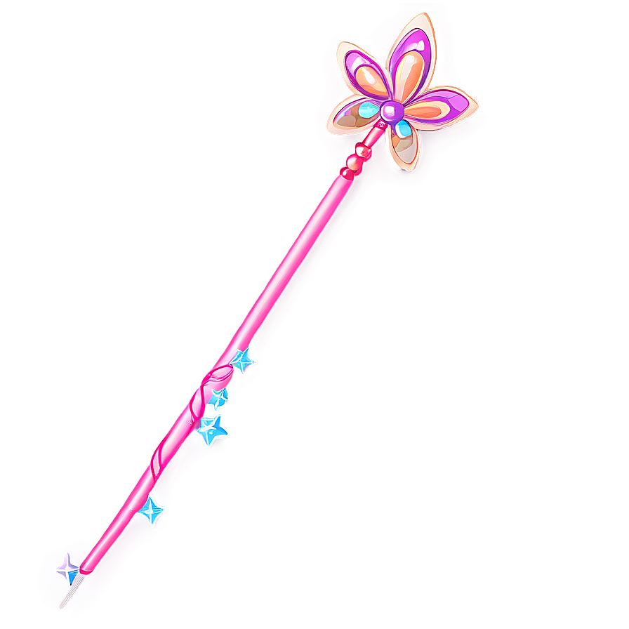 Whimsical Fairy Wand Png Wer11 PNG image