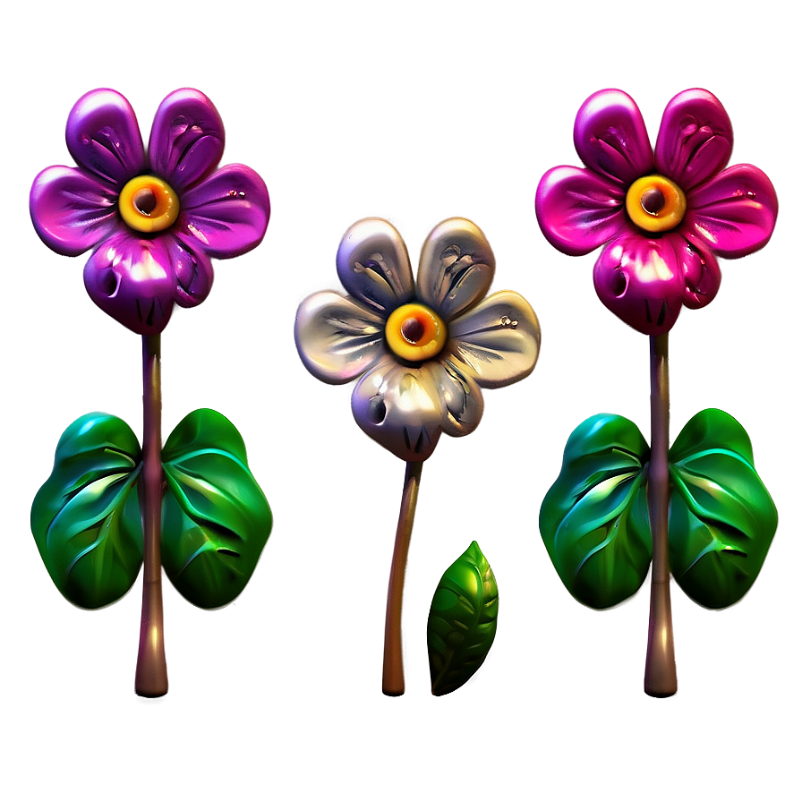 Whimsical Flowers Fantasy Png 69 PNG image