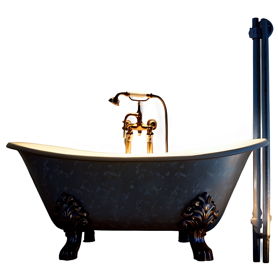 Whimsical Freestanding Tub Png Hcj21 PNG image