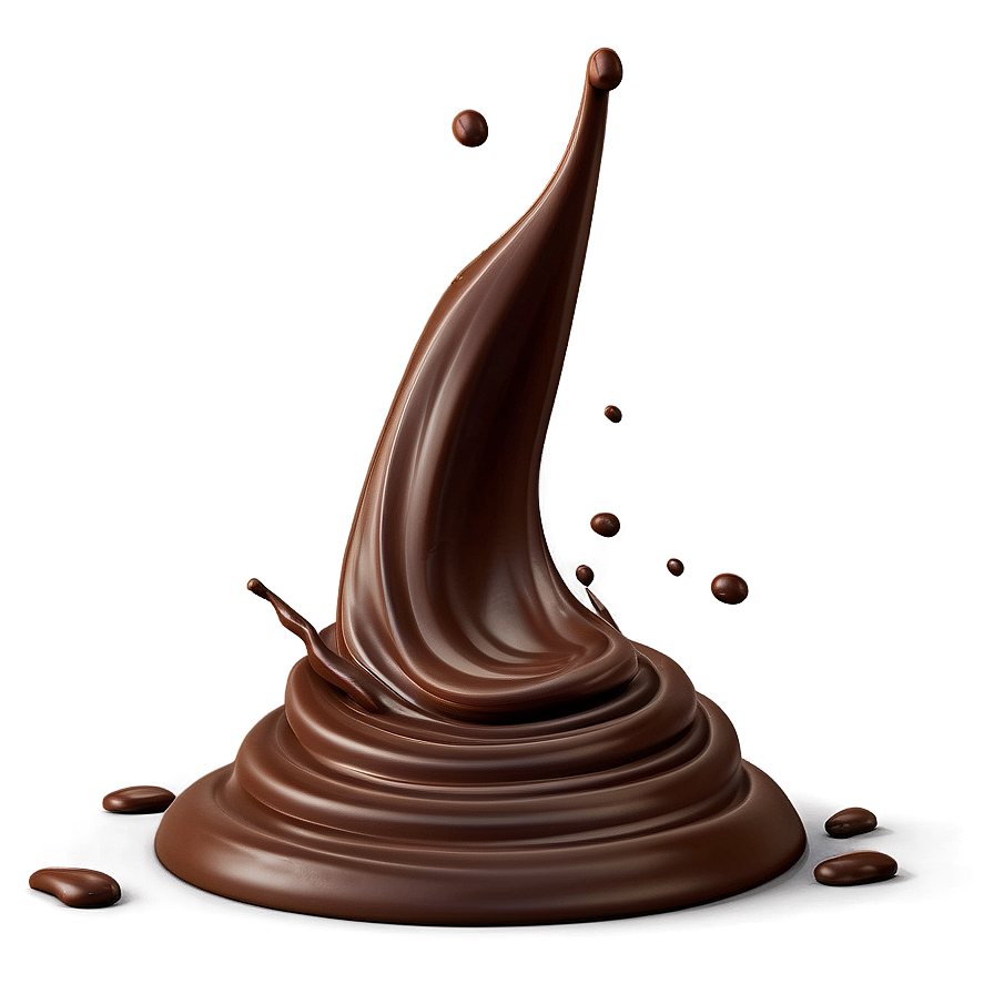 Whirling Chocolate Splash Png 75 PNG image