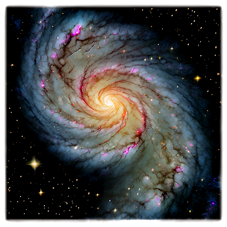 Whirlpool Galaxy Png 05212024 PNG image