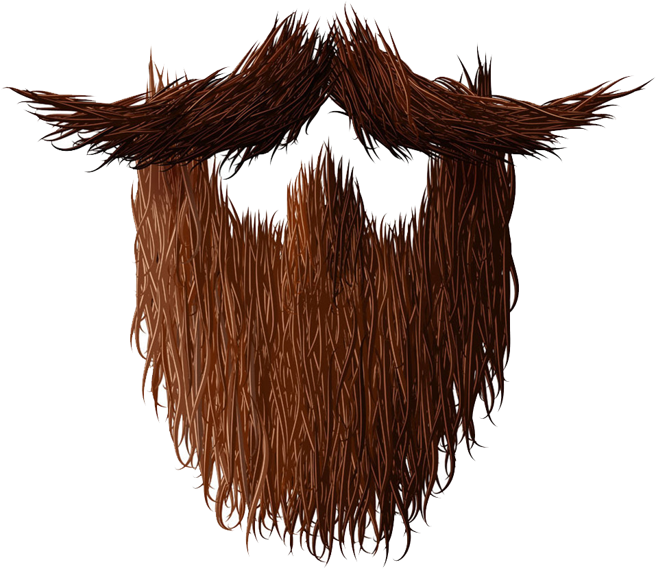 Whiskered Wings Moustache PNG image