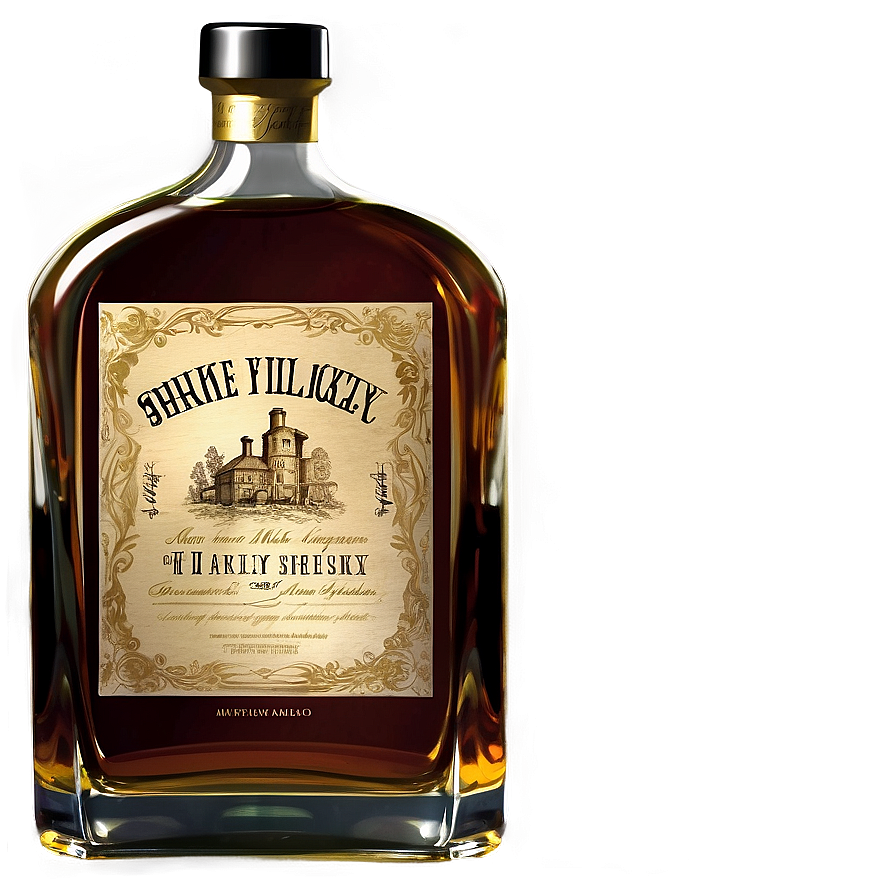 Whiskey Bottle Collection Png Lrf PNG image