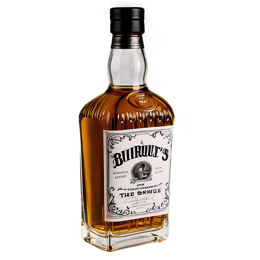 Whiskey Bottle Drawing Png 06212024 PNG image