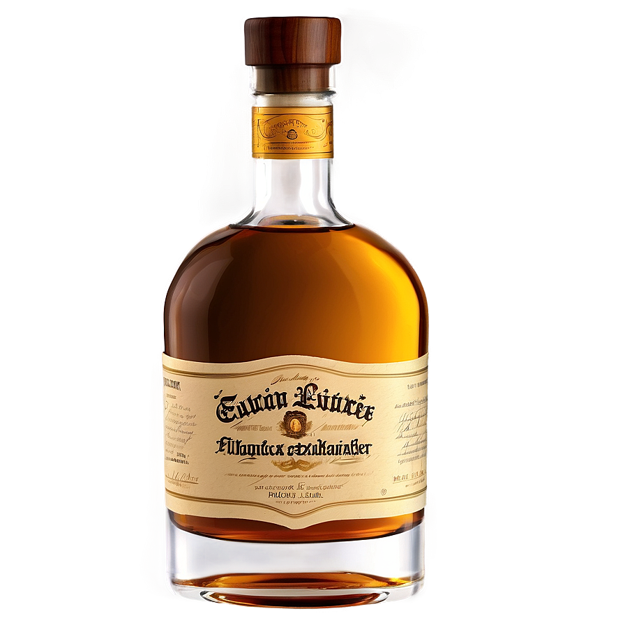 Whiskey Bottle Illustration Png 06212024 PNG image