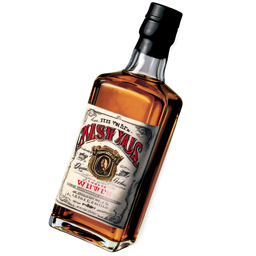 Whiskey Bottle In Hand Png Mvo87 PNG image