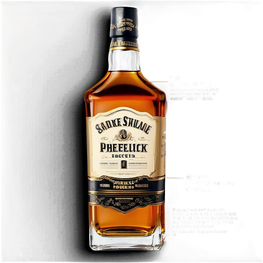 Whiskey Bottle Profile Png Cxf90 PNG image