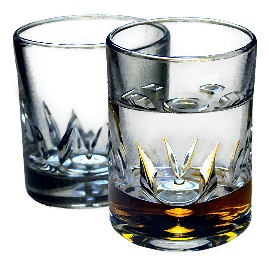 Whiskey Glass D PNG image