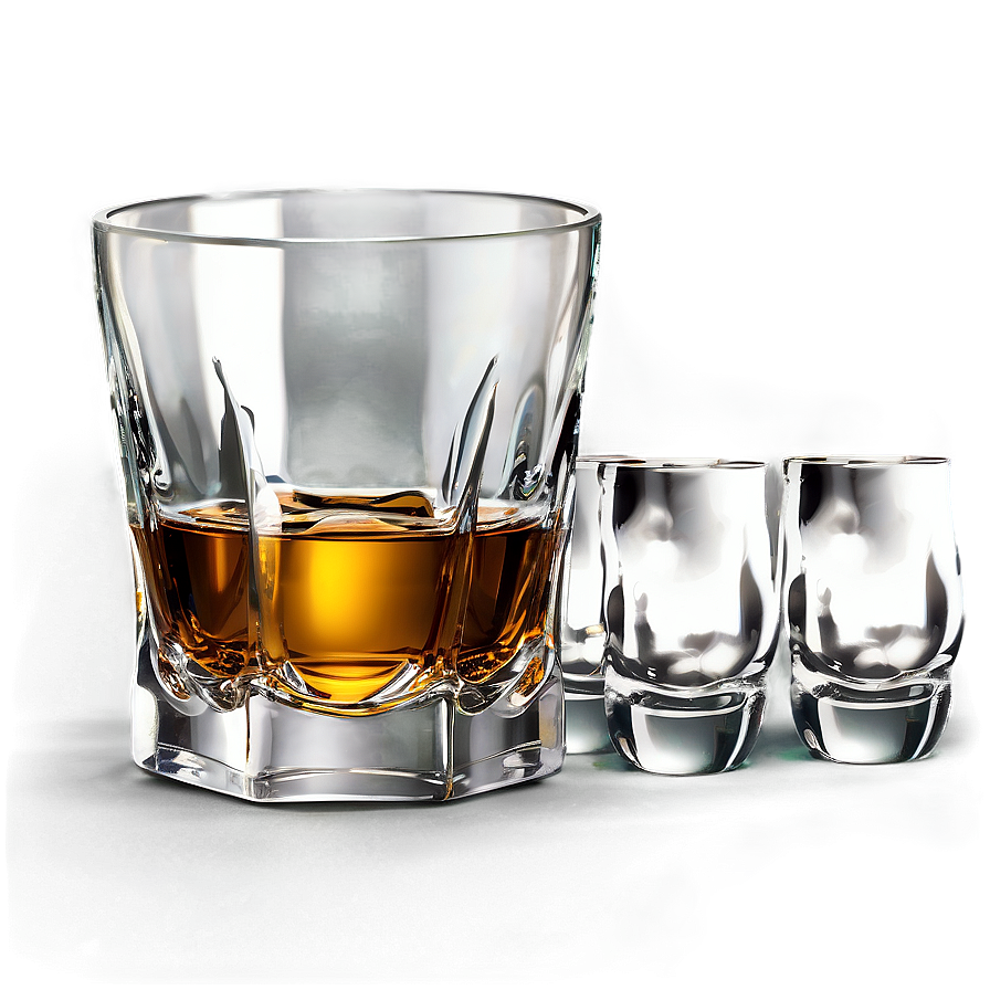 Whiskey Glass For Party Png 06132024 PNG image