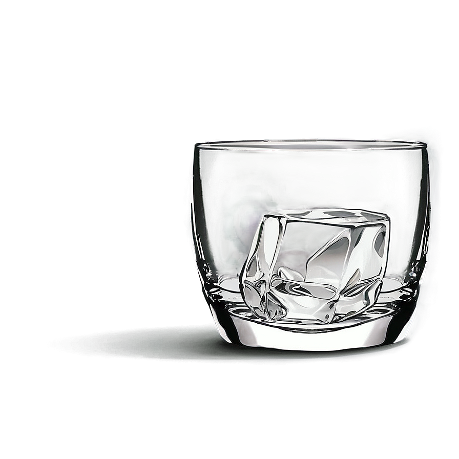 Whiskey Glass Outline Png 06132024 PNG image